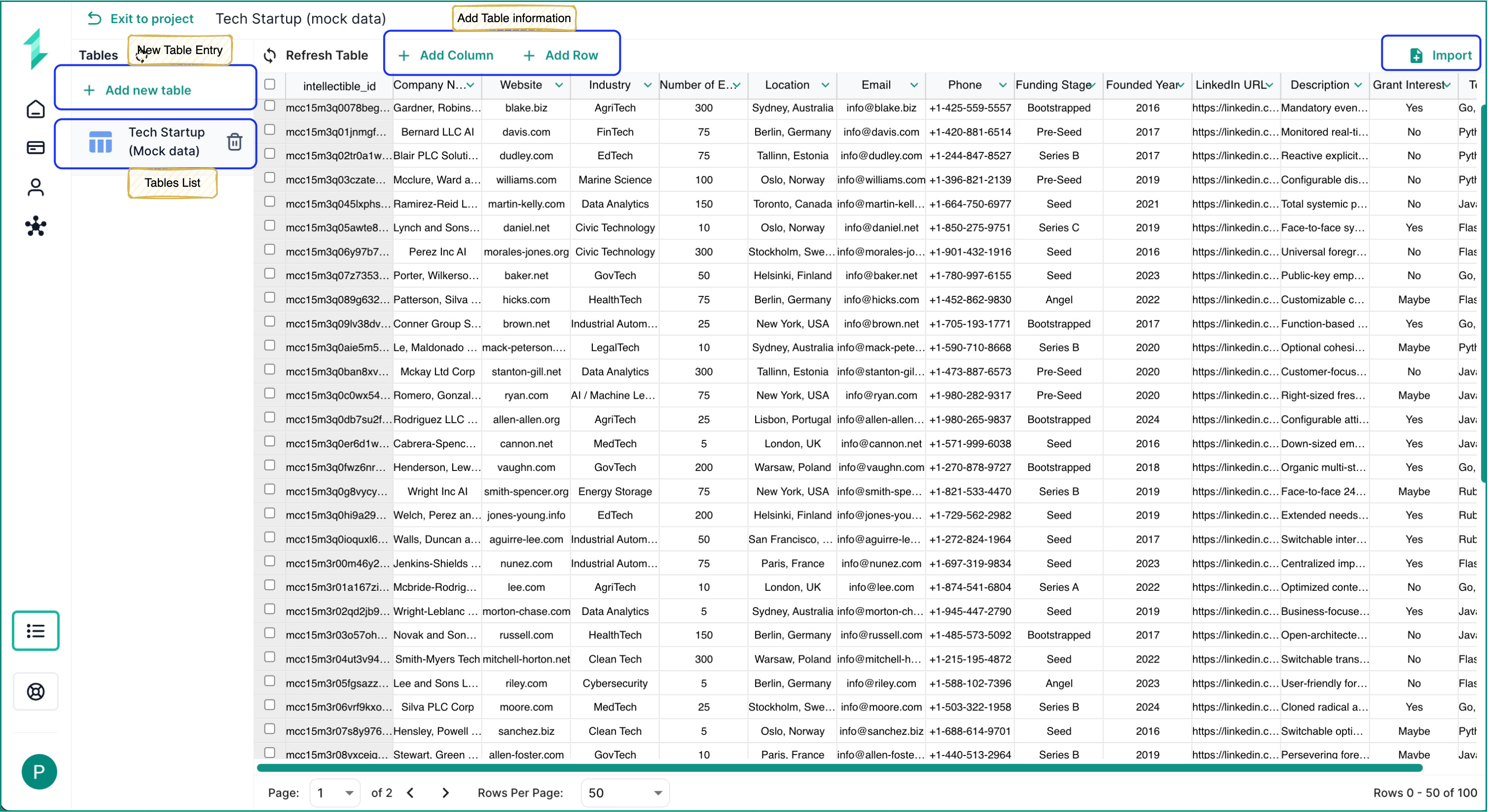 Database Navigation