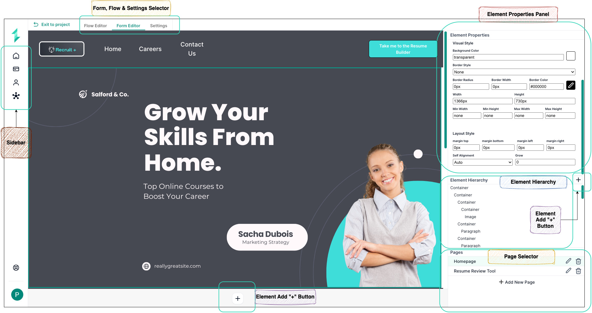 Form Interface