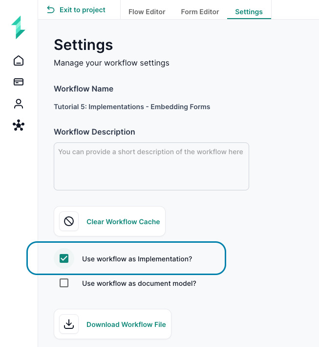 Implementation Setting